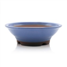 Pot à bonsaï bleu ciel