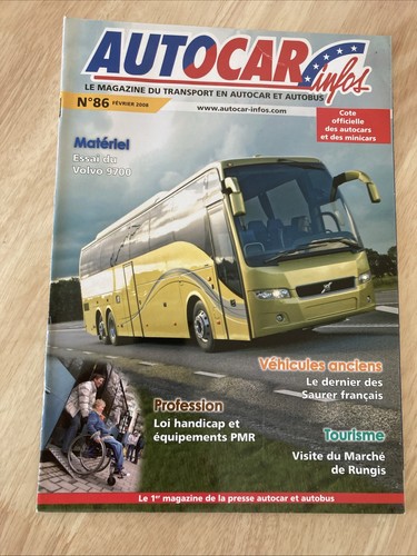 Autocar autobus 86 2008 - autocar,