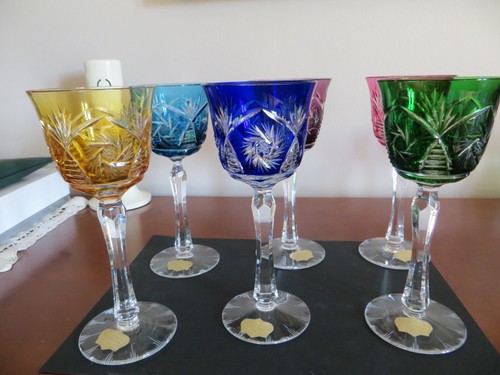 Verre vin cristal - verre, à
