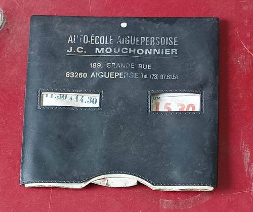 Disque de stationnement - disque,