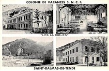 06 - SAINT DALMAS DE TENDE - SAN58033 - Colonie de Vacances SNCF - "Les Luciol
