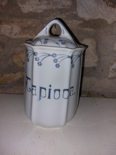 Rare pot tapioca art - pot, deco