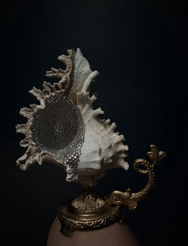 Lampe artisanale brillante - , en