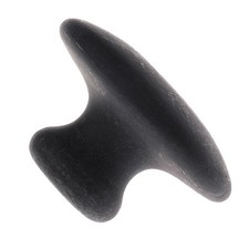 Pierre De Massage En Forme De Champignon Roche Chaude En Basalte Naturel Pour