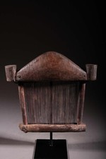 African art Baoulé loom comb