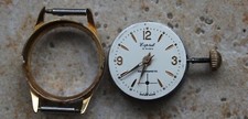 Ancienne montre FEMME mécanique Marque  ESPRIT 15 RUBIS ANTIMAGNETIC Plaqué or