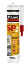 Mastic silicone gris pour calfeutrer jointer haute résistance SP2 RUBSON