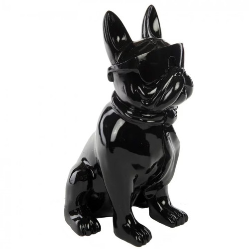 Statue chien bouledogue