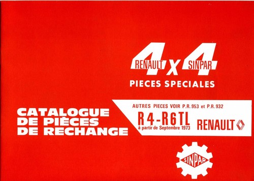 Manuel pièces détachées - , r4