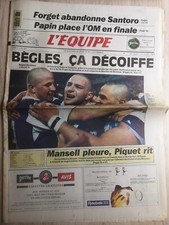 L'Equipe Journal 3/06/1991