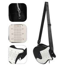 à main motif guitare