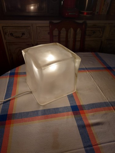 Lampe table ice - lampe, cube
