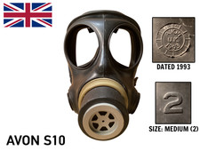 Avon s10 medium gas mask - gas,