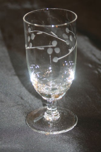 Flute champagne ancienne en - a,