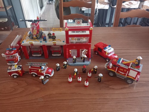 Lego caserne pompier - caserne,