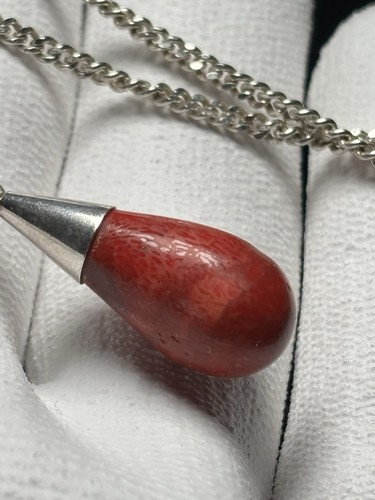 Collier argent massif avec - collier,