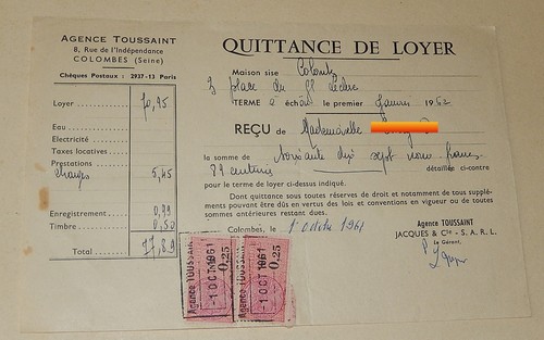 Quittance loyer ag - quittance,