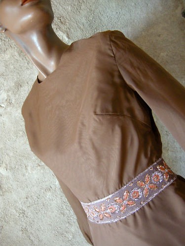 Chic vintage robe twiggy - robe,