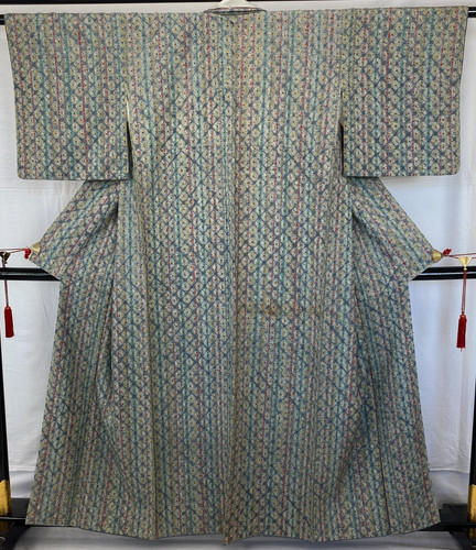 Kimono japonais vintage soie
