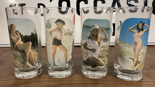 Série verre pin up - série, de