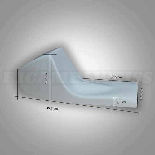 Lr01 coque arriere - moto, guzzi