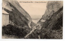 VARENGEVILLE SUR MER - Seine Maritime - CPA 76 - Gorges des Moustiers