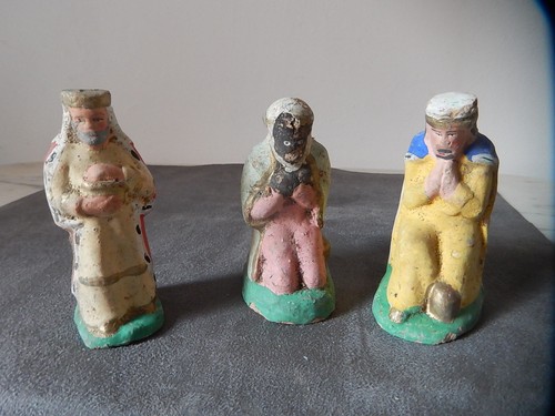 Anciens santons crèche - crÈche, noel