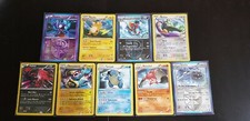 LOT  9 CARTES POKEMON RARE