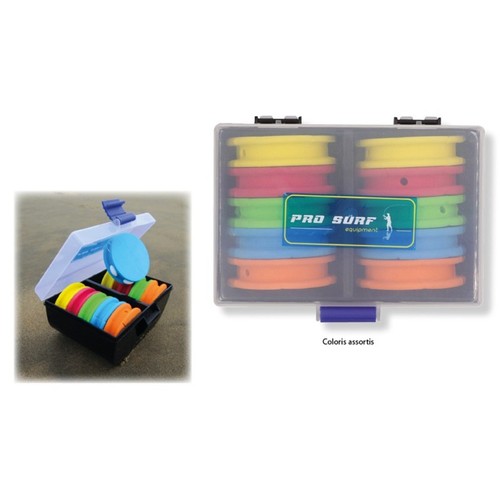 Boite plioirs ronds mousse - boite,