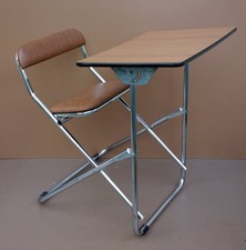 Bureau enfant pliant pliable GICO TOYS vintage ancien ardoise déco chambre