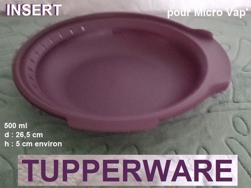 Tupperware insert pour - tupperware,