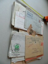  Lot Papier Facture Vélo Moto  Anciens 1950 60 Vrac Beziers