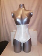 Gaine Culotte BALI Taille Haute avec Baleine Blanche Satinée T S