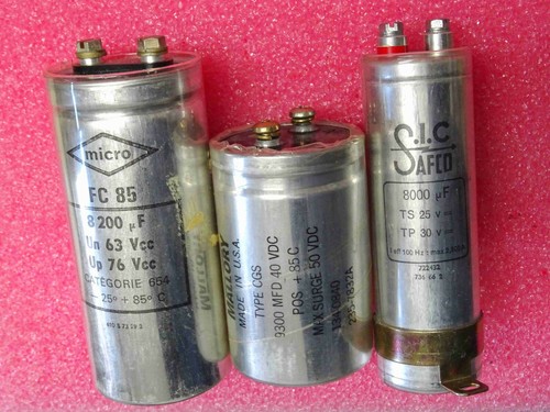 Lot condensateur 8000µf - de, condensateur: