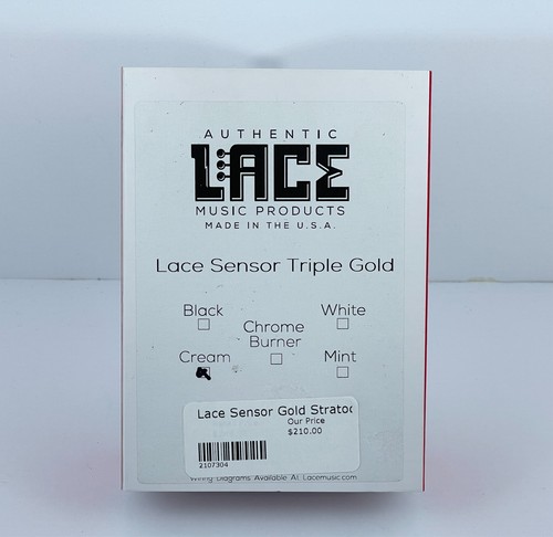 Lace sensor triple gold - lace,