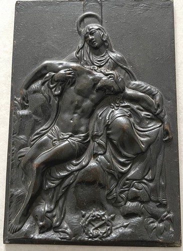 Plaquette bronze haute - en,