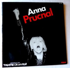CHANSON,POP // ANNA PRUCNAL Theatre de la Ville  (1979)  33T/LP  (FR)