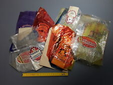 Lot anciens sachets emballages alimentaires vieux commerce epicerie deco vintage