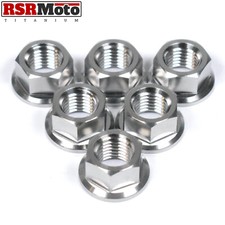 Honda CBR900RR CBR929RR CBR954RR Fireblade Écrous Titane Arrière, 00-03