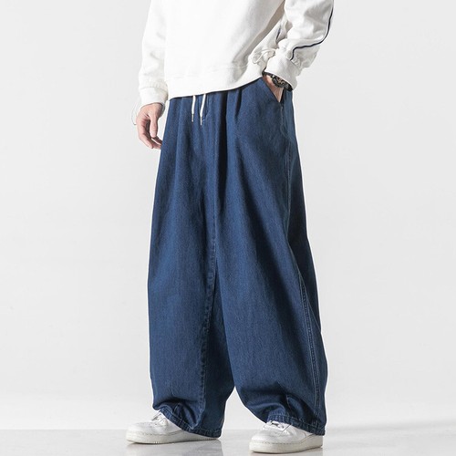 Hommes jambe large jean - jambe,