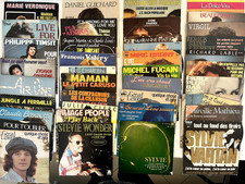 Lot De 40 Disques Vinyles 45T
