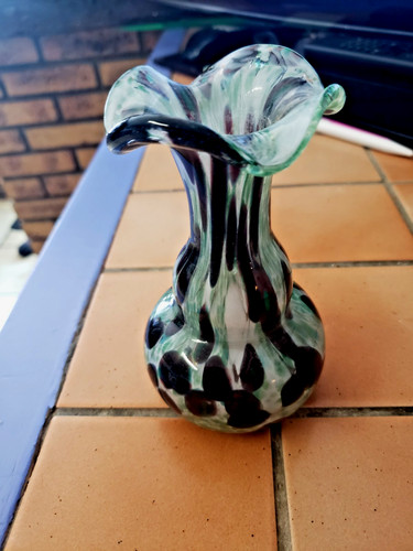 Superbe petit vase verre - vase,