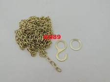 chaîne en laiton coucou 8 jours 7,9 X 5,8 X 1.05 mm Regula 34 + anneau + crochet