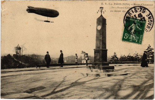 Cpa paris 19e buttes chaumont - cpa,