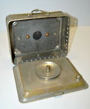 -ANCIENNE CHAUFFERETTE  à ALCOOL LA FRILEUSE CAVAILLE laiton argenté collection