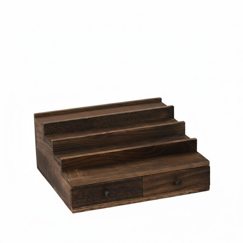 étagère escalier bois - en,