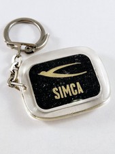 PORTE-CLES - SIMCA 1960s - Logo HIRONDELLE - Aronde 1000 1100 Vedette - VINTAGE