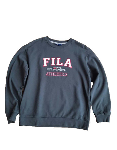 Sweat fila crewneck gris - crewneck, m