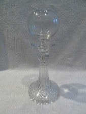 lampe de dentellière provençale (lacemaker oil lamp) pointe diamant