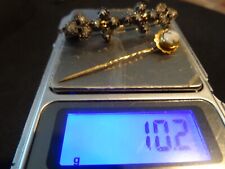 or Bijoux OR 18K Broches  Diamant ou fonte